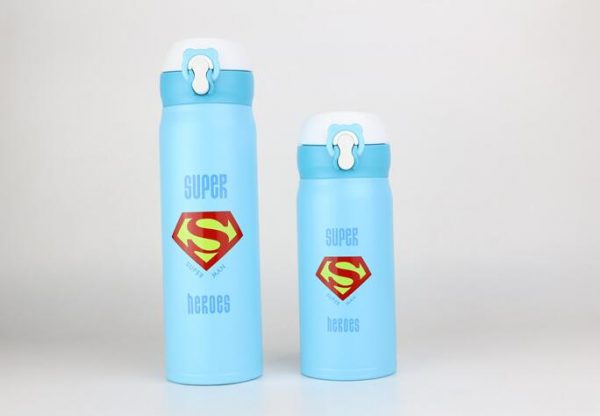 350/500ML de dibujos animados lindo garrafa termica thermo Taza Termo de acero inoxidable frasco de vacío para niños niñas hombres botella de agua